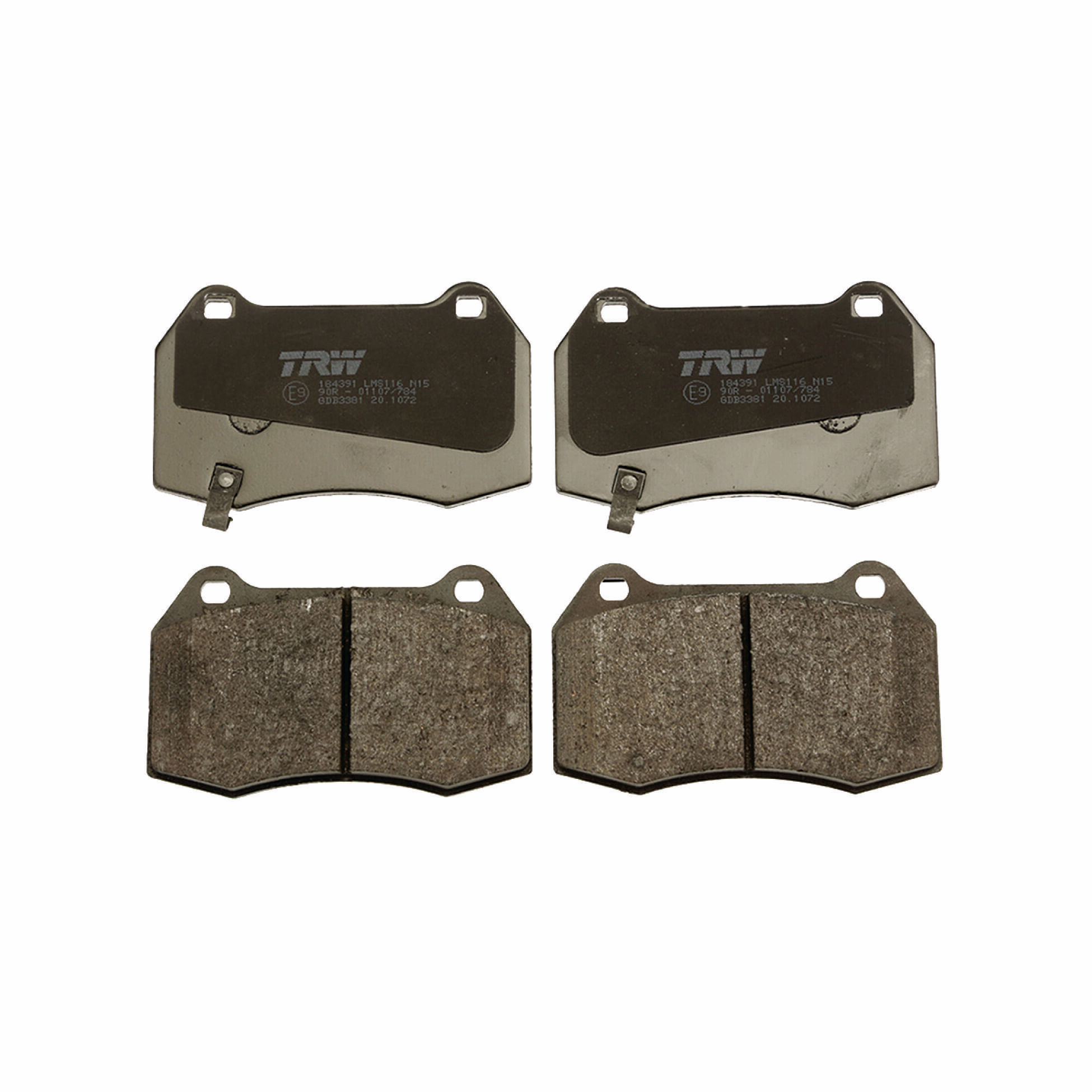 Kit De Balatas Bajos Metales Delanteras Y Traseras