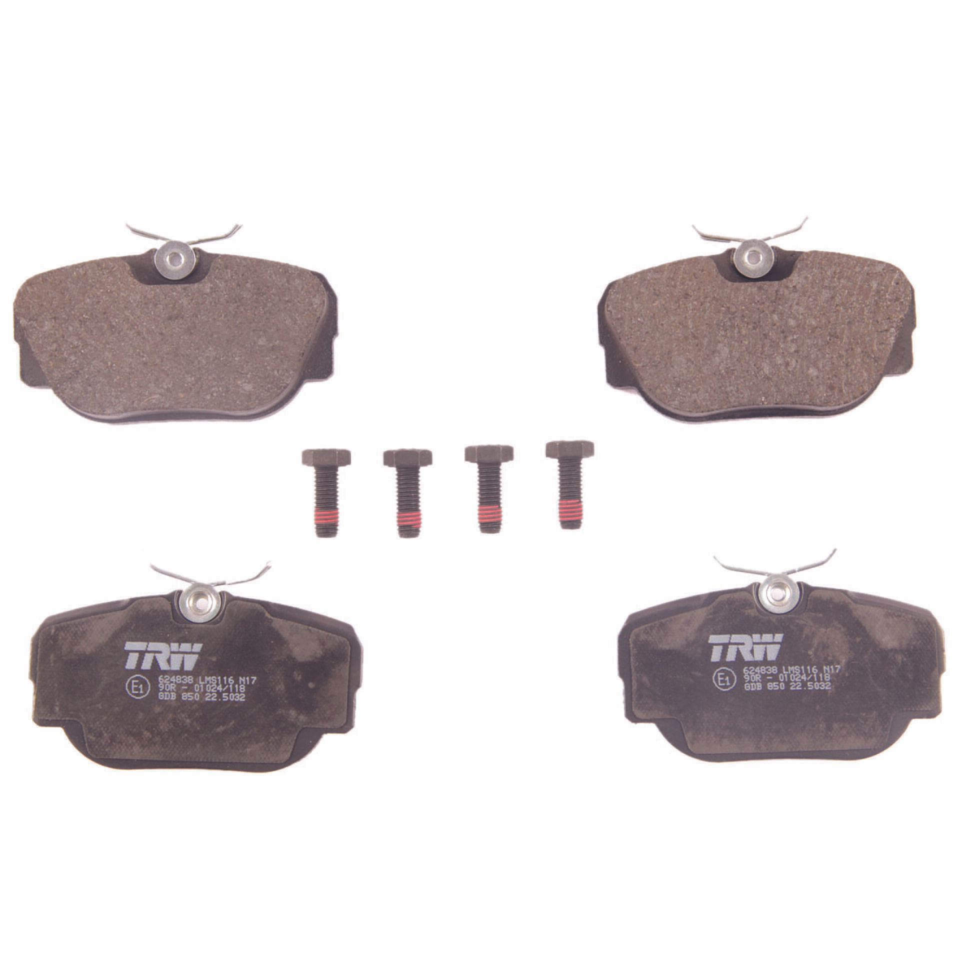 Kit De Balatas Bajos Metales Delanteras Y Traseras