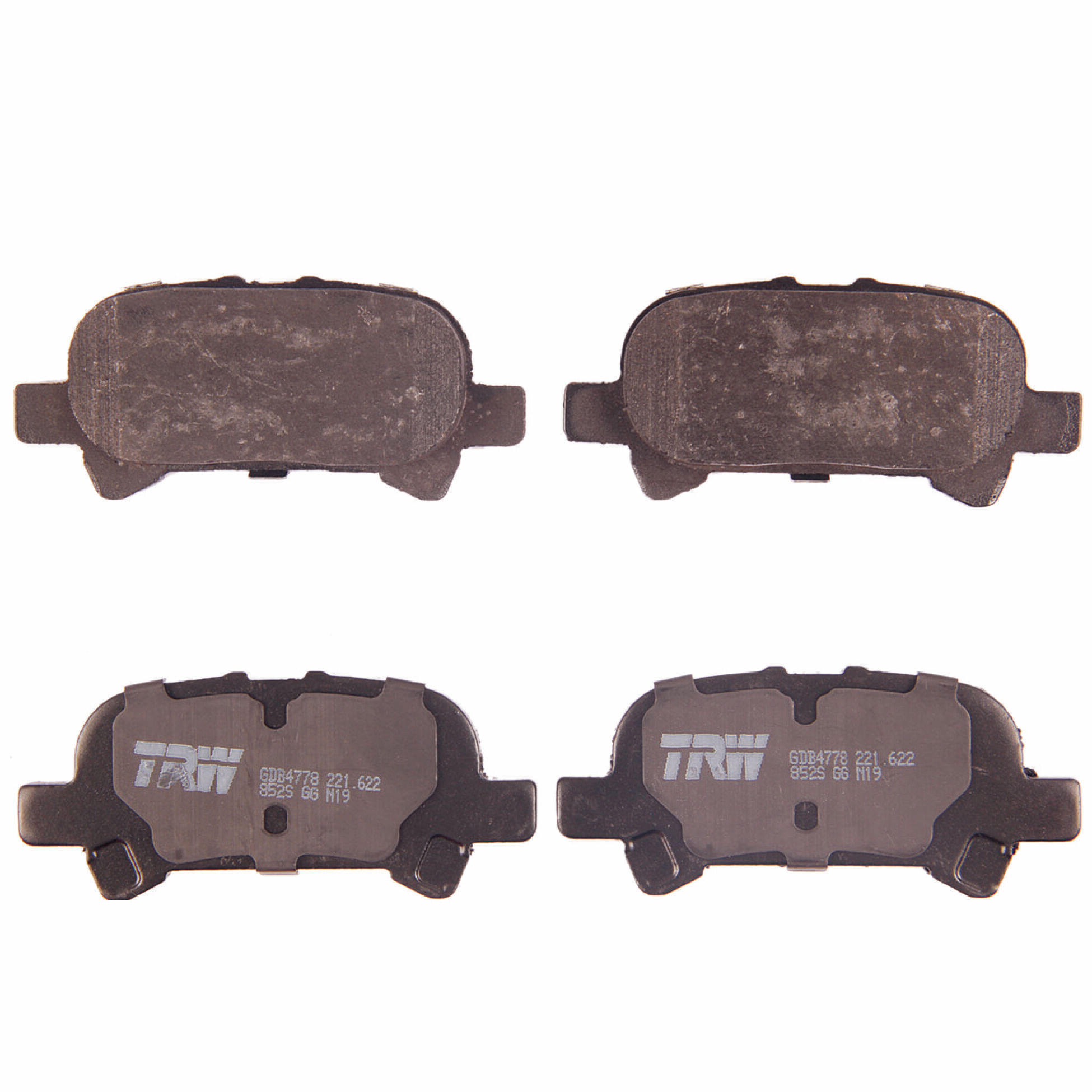 Kit De Balatas Bajos Metales Delanteras Y Traseras