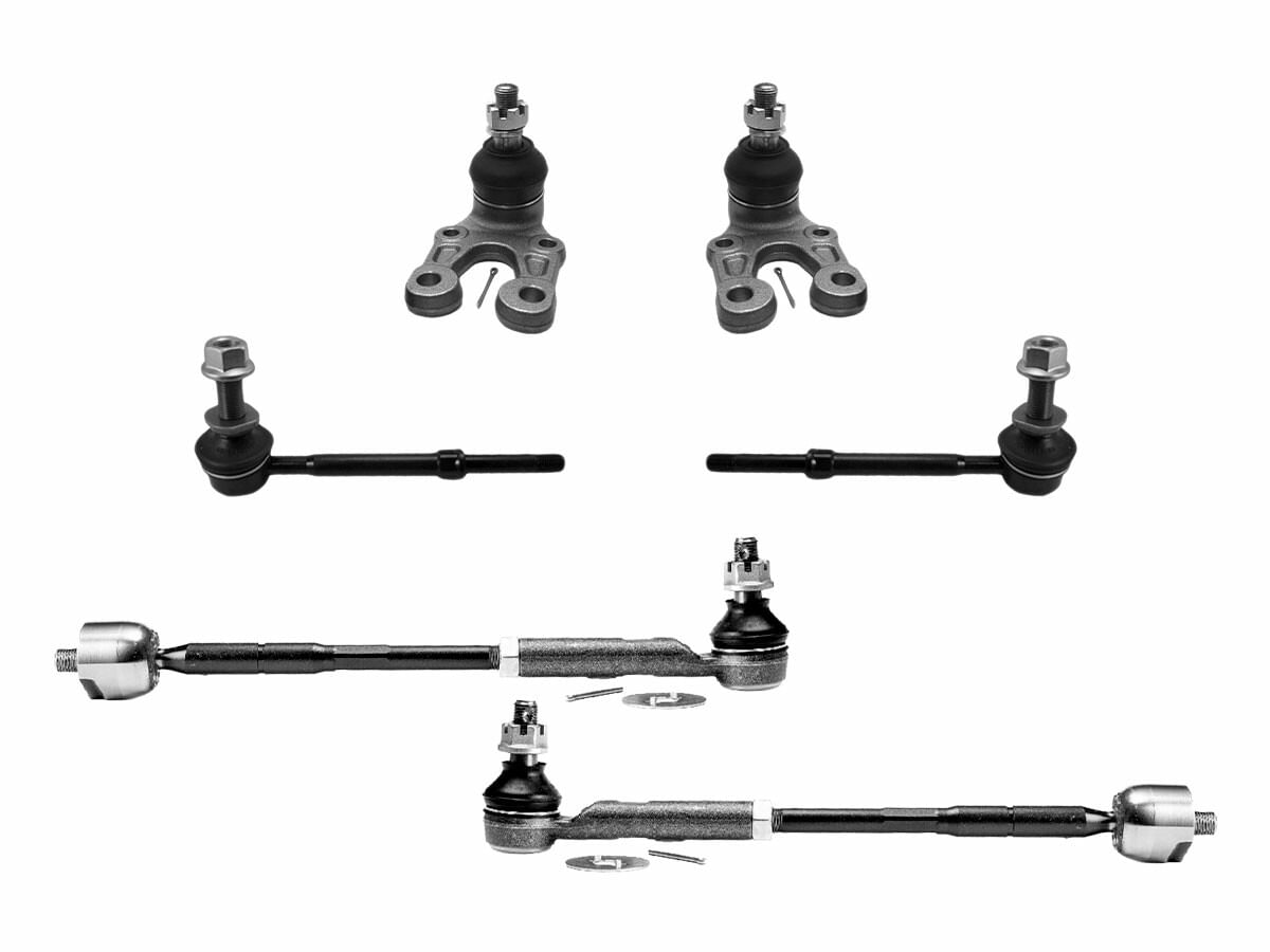Kit De Rótulas, Tornillos Estabilizadores Y Varillas De Dirección (6 Piezas)