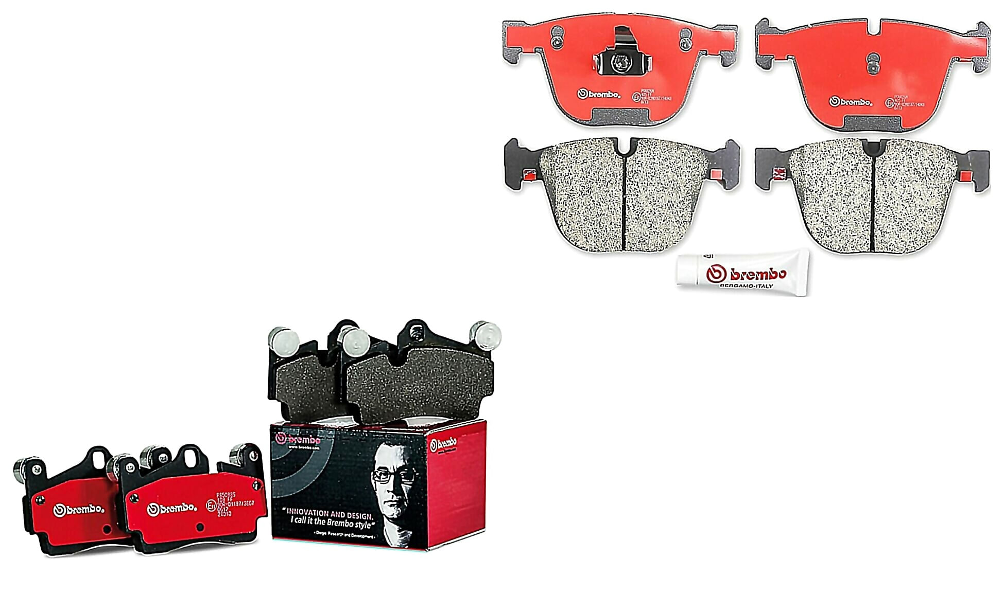 Kit De Balatas Bajos Metales Delanteras y Traseras