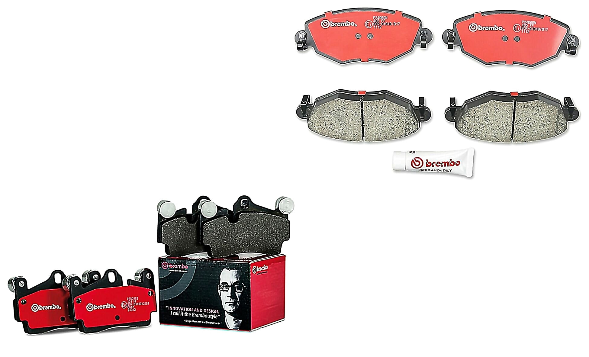 Kit De Balatas Bajos Metales Delanteras y Traseras
