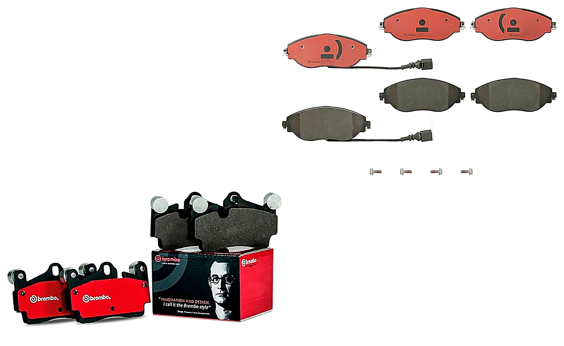 Kit De Balatas Ceramicas Delanteras y Traseras