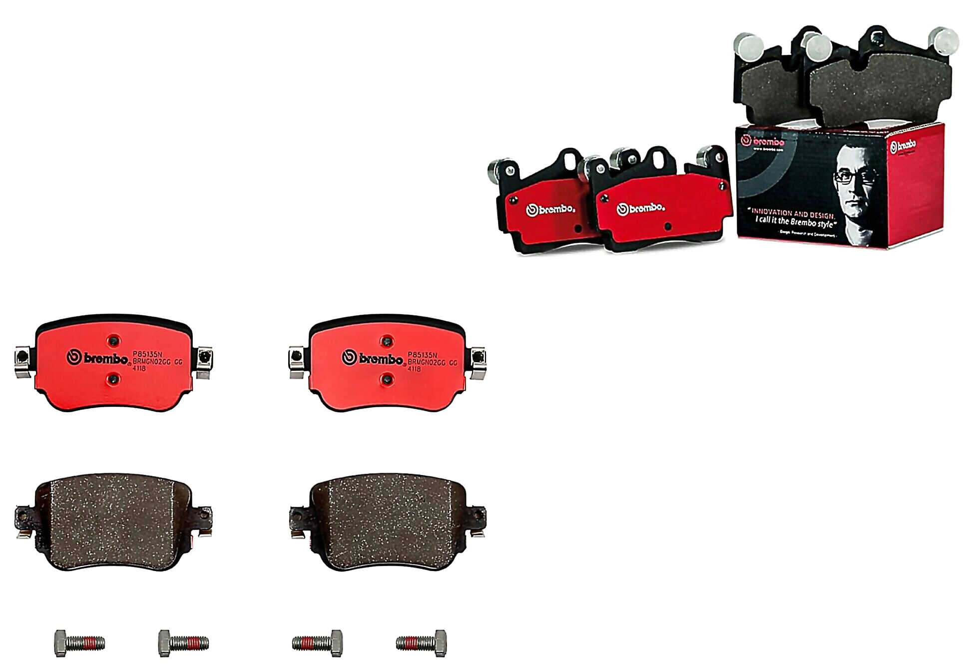 Kit De Balatas Ceramicas Delanteras y Traseras