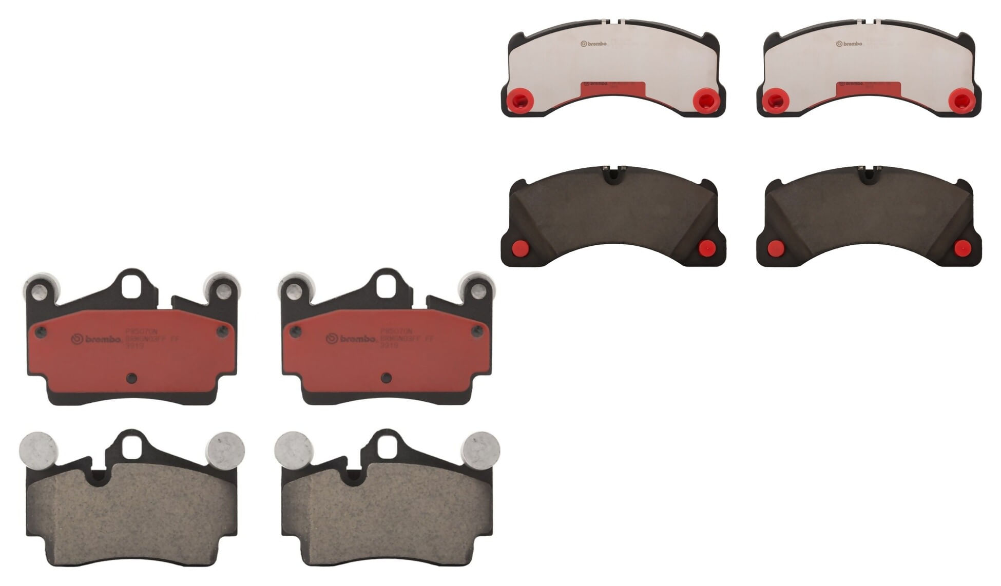 Kit De Balatas Cerámicas Delanteras y Traseras