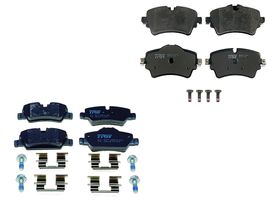 Kit De Balatas Bajos Metales Delanteras Y Traseras