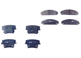 Kit De Balatas Bajos Metales Delanteras Y Traseras