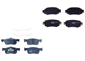 Kit De Balatas Bajos Metales Delanteras Y Traseras