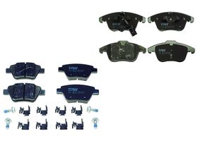 Kit De Balatas Bajos Metales Delanteras Y Traseras