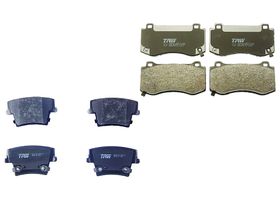 Kit De Balatas Bajos Metales Delanteras Y Traseras
