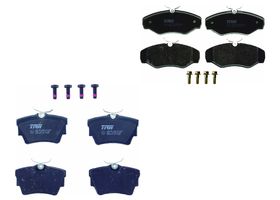 Kit De Balatas Bajos Metales Delanteras Y Traseras