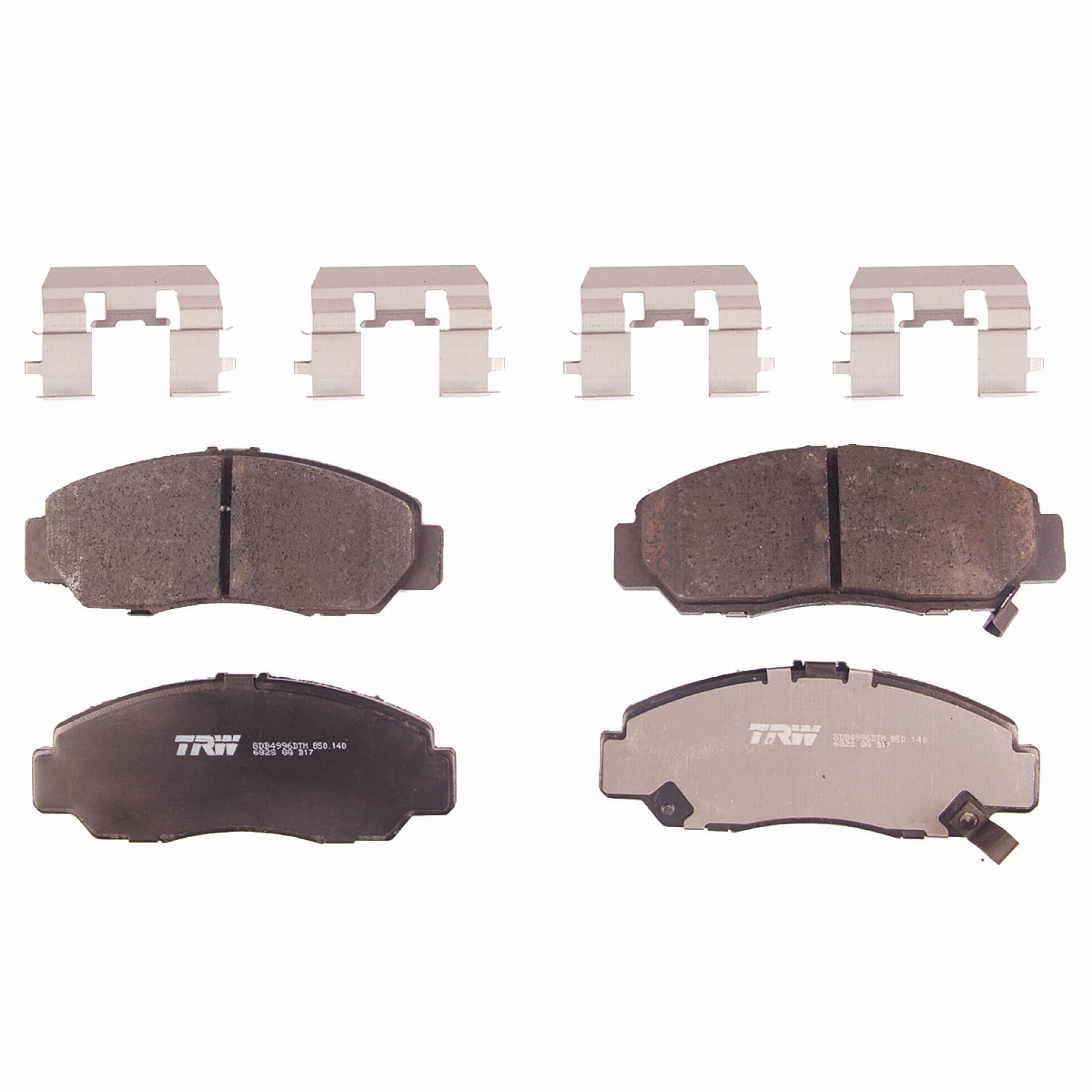 Kit De Balatas Ceramicas Delanteras Y Traseras