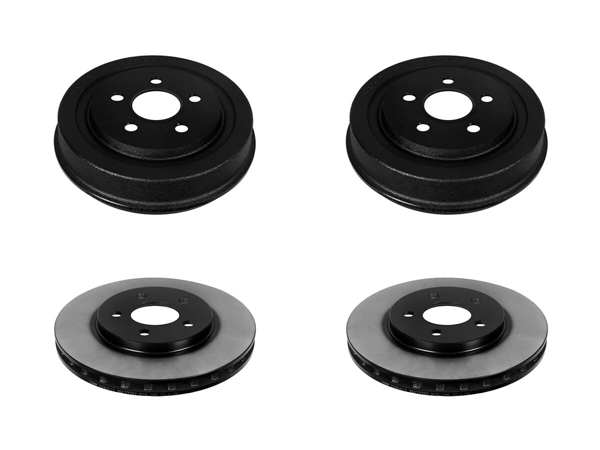 Kit De Discos Y Tambores (4 Piezas)