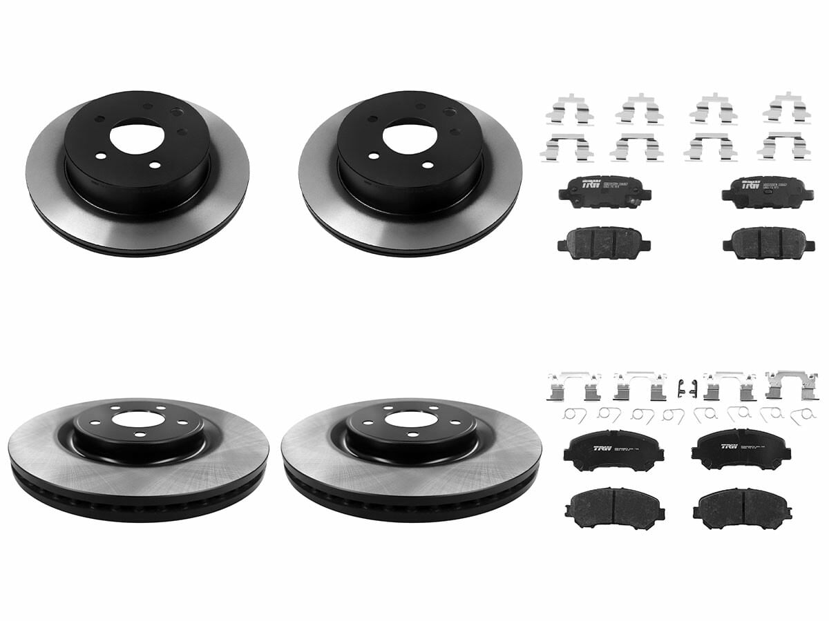 Kit De Balatas Ceramicas Y Discos Delanteros,Traseros