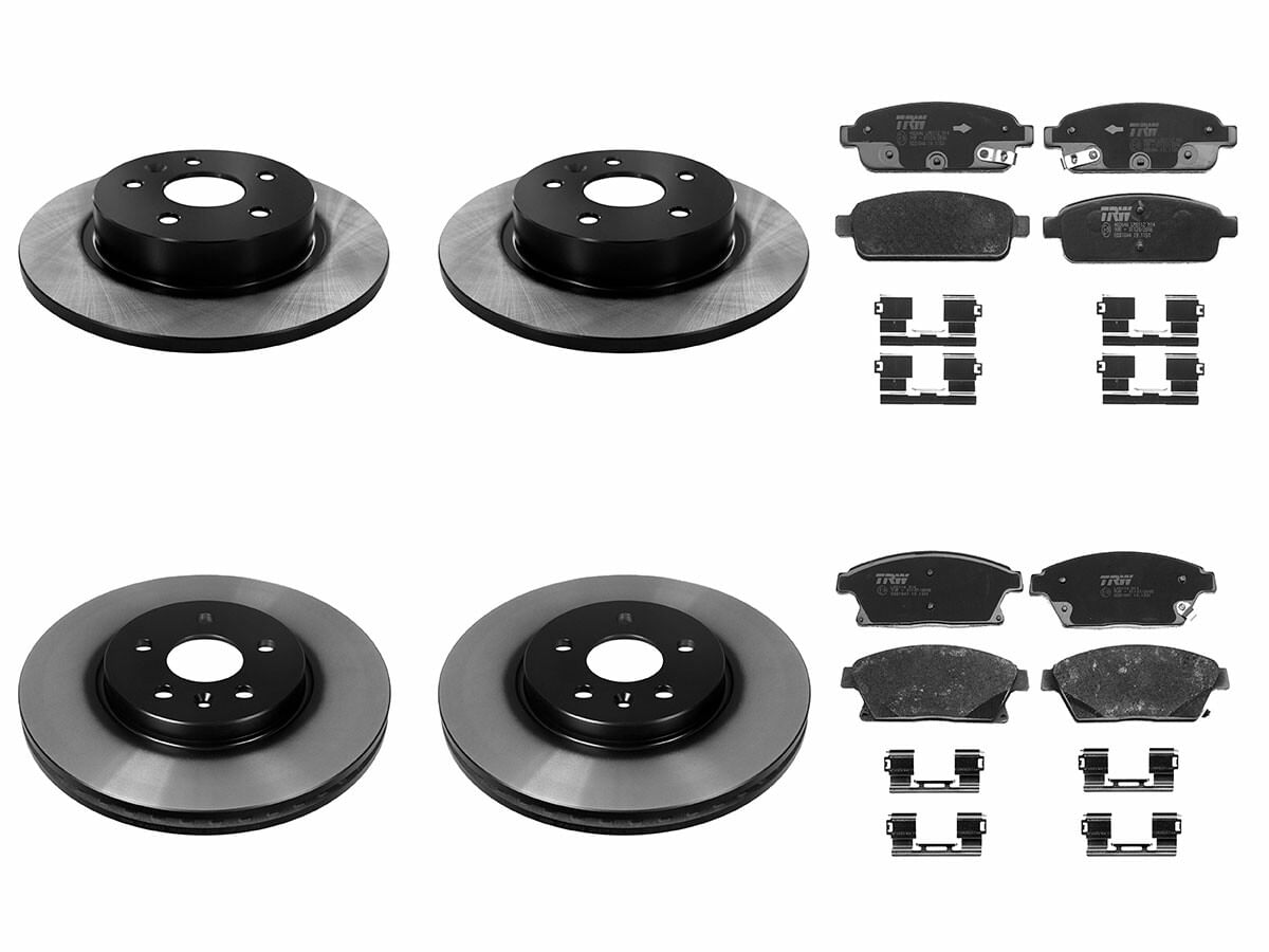 Kit De Balatas Bajos Metales Y Discos Delanteros,Traseros