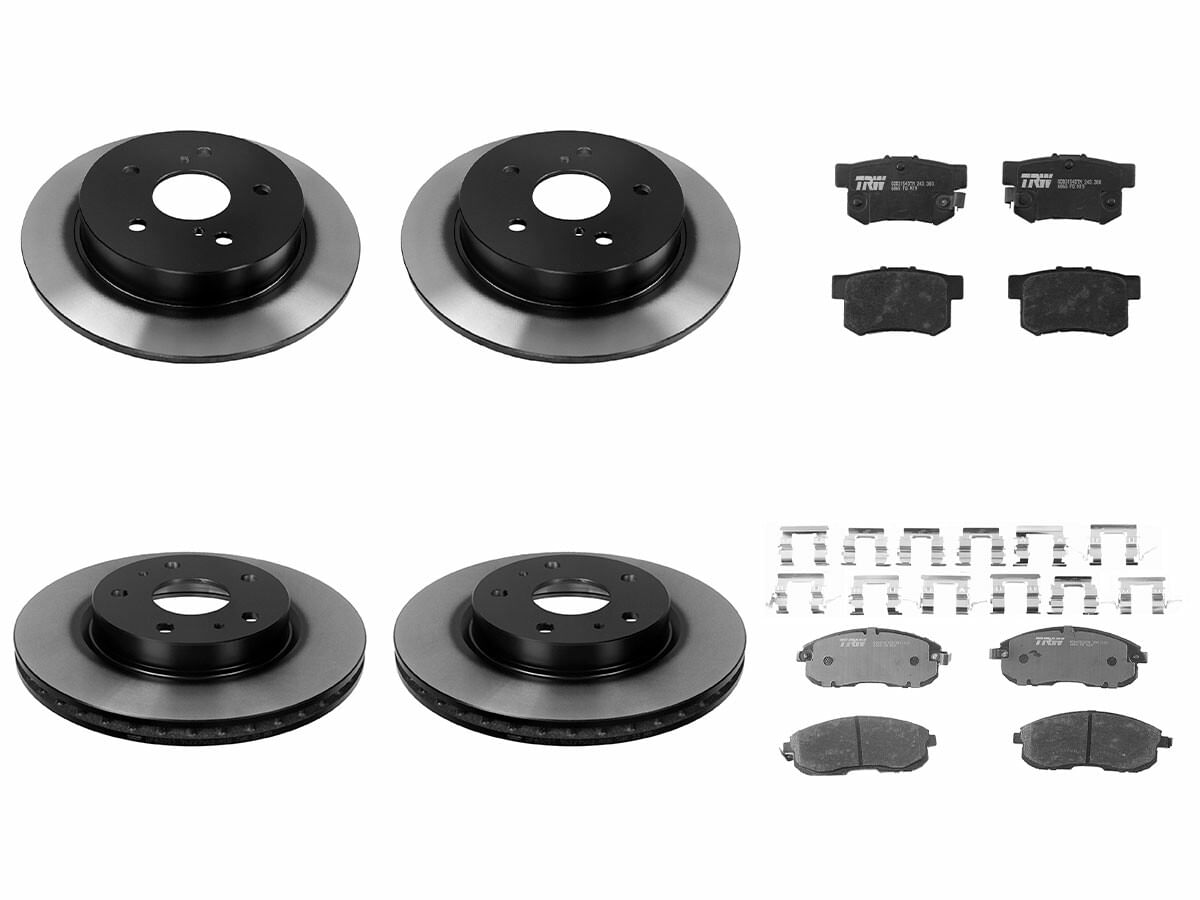 Kit De Balatas Ceramicas Y Discos Delanteros,Traseros