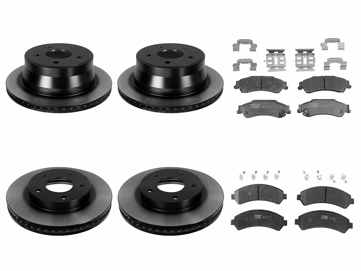 Kit De Balatas Ceramicas Y Discos Delanteros O Traseros