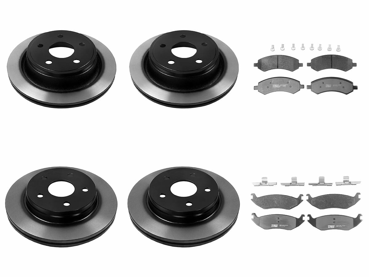 Kit De Balatas Ceramicas Y Discos Delanteros,Traseros