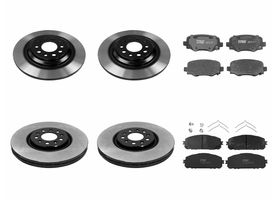 Kit De Balatas Bajos Metales Y Discos Delanteros,Traseros