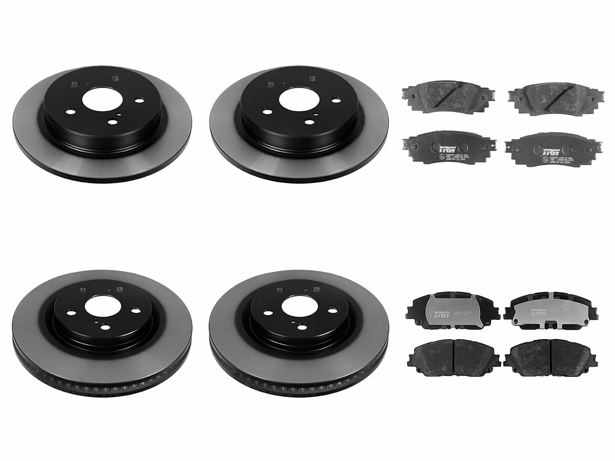 Kit De Balatas Bajos Metales Y Discos Delanteros,Traseros