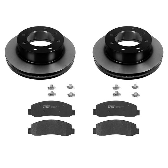 trw-kit-de-balatas-semimetalicas-y-discos-delanteros-ford-serie-f-2011-f-350-v8-6-2l-0 trw-kit-de-balatas-semimetalicas-y-discos-delanteros-ford-serie-f-2011-f-350-v8-6-2l-0