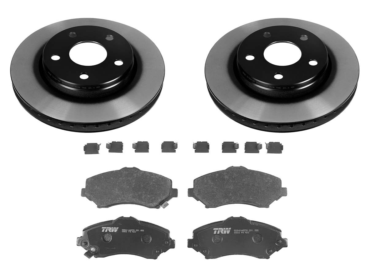 Kit De Balatas Ceramicas Y Discos Delanteros