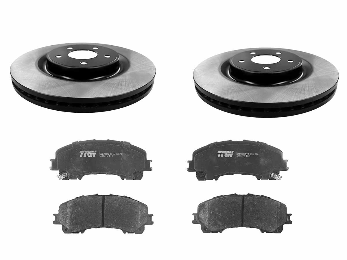 Kit De Balatas Ceramicas Y Discos Delanteros