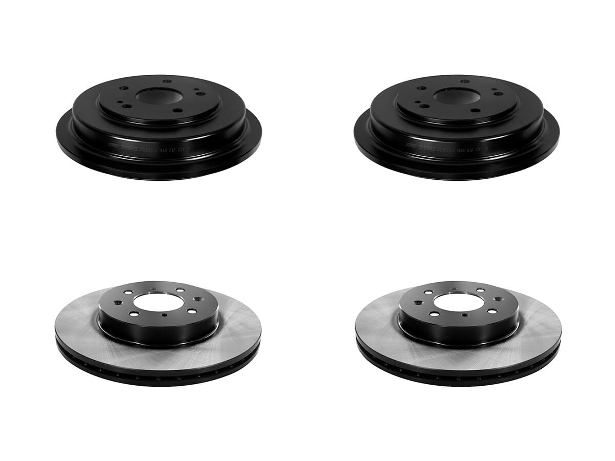 Kit De Discos Y Tambores (4 Piezas)