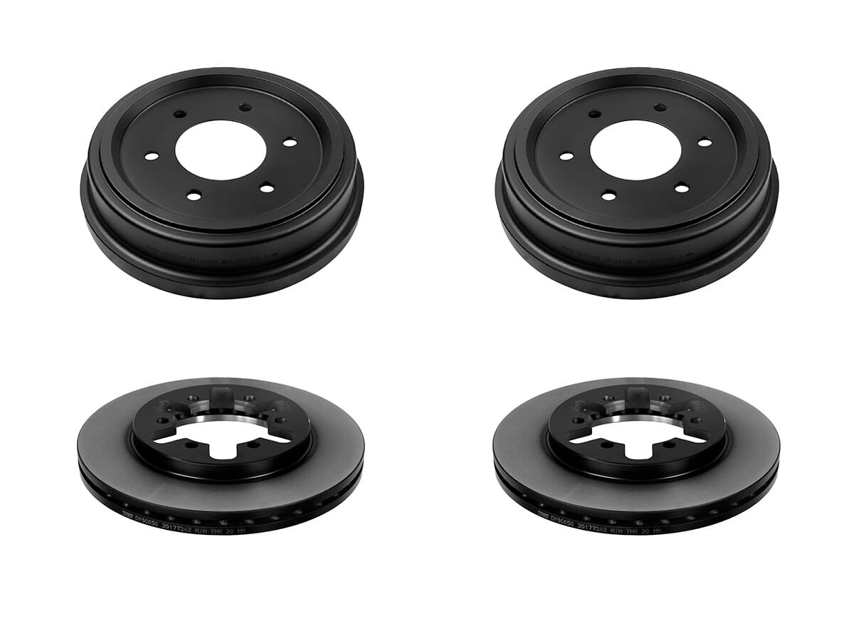 Kit De Discos Y Tambores (4 Piezas)