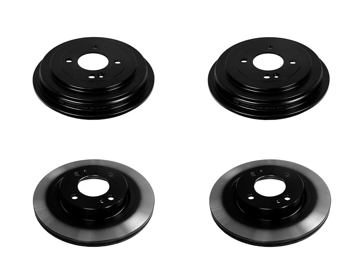 Kit De Discos Y Tambores (4 Piezas)