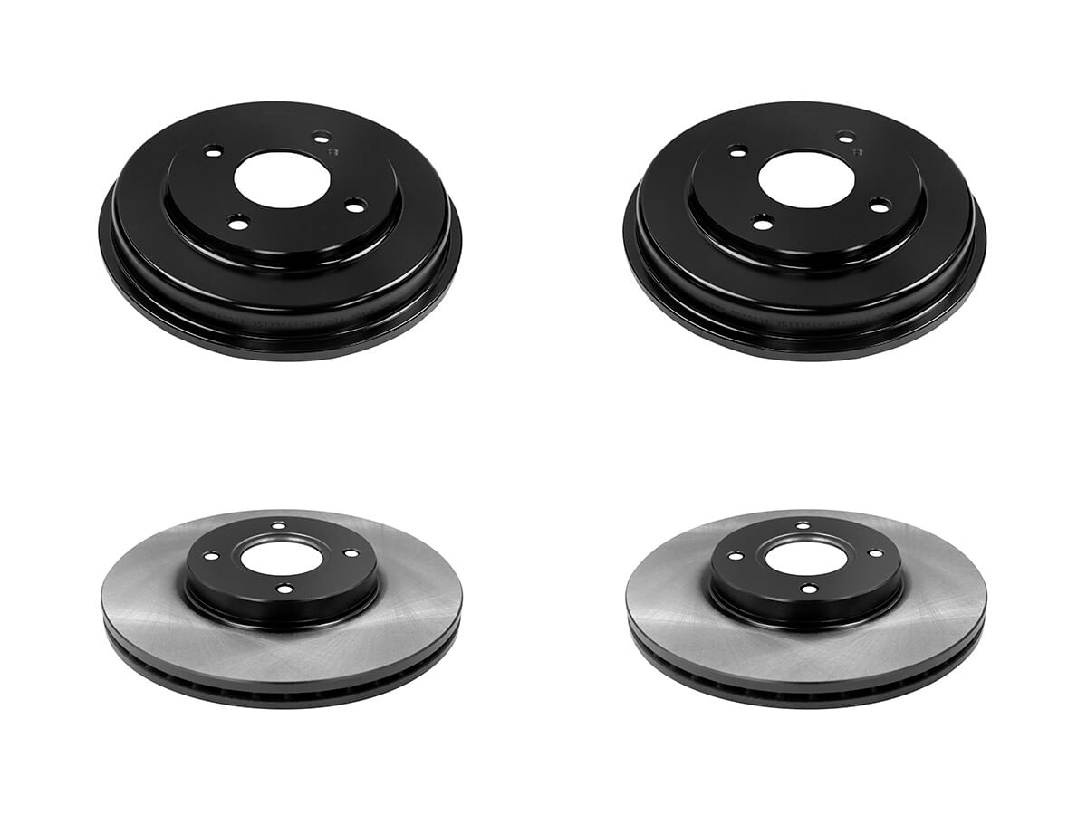 Kit De Discos Y Tambores (4 Piezas)