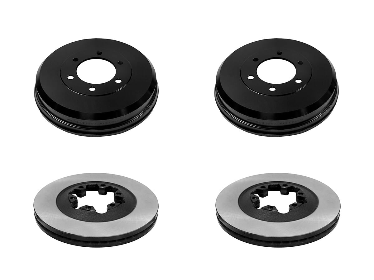 Kit De Discos Y Tambores (4 Piezas)