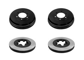 Kit De Discos Y Tambores (4 Piezas)