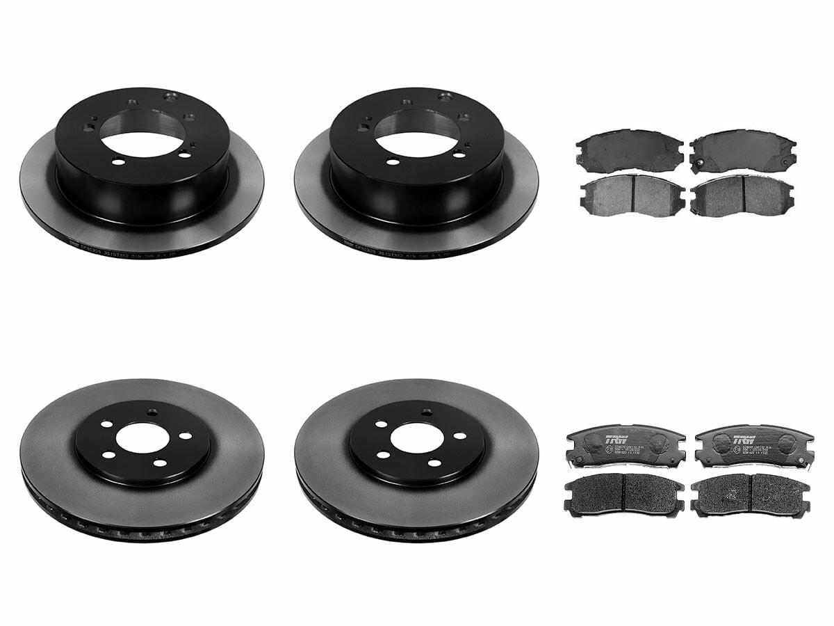 Kit De Balatas Bajos Metales Y Discos Delanteros,Traseros