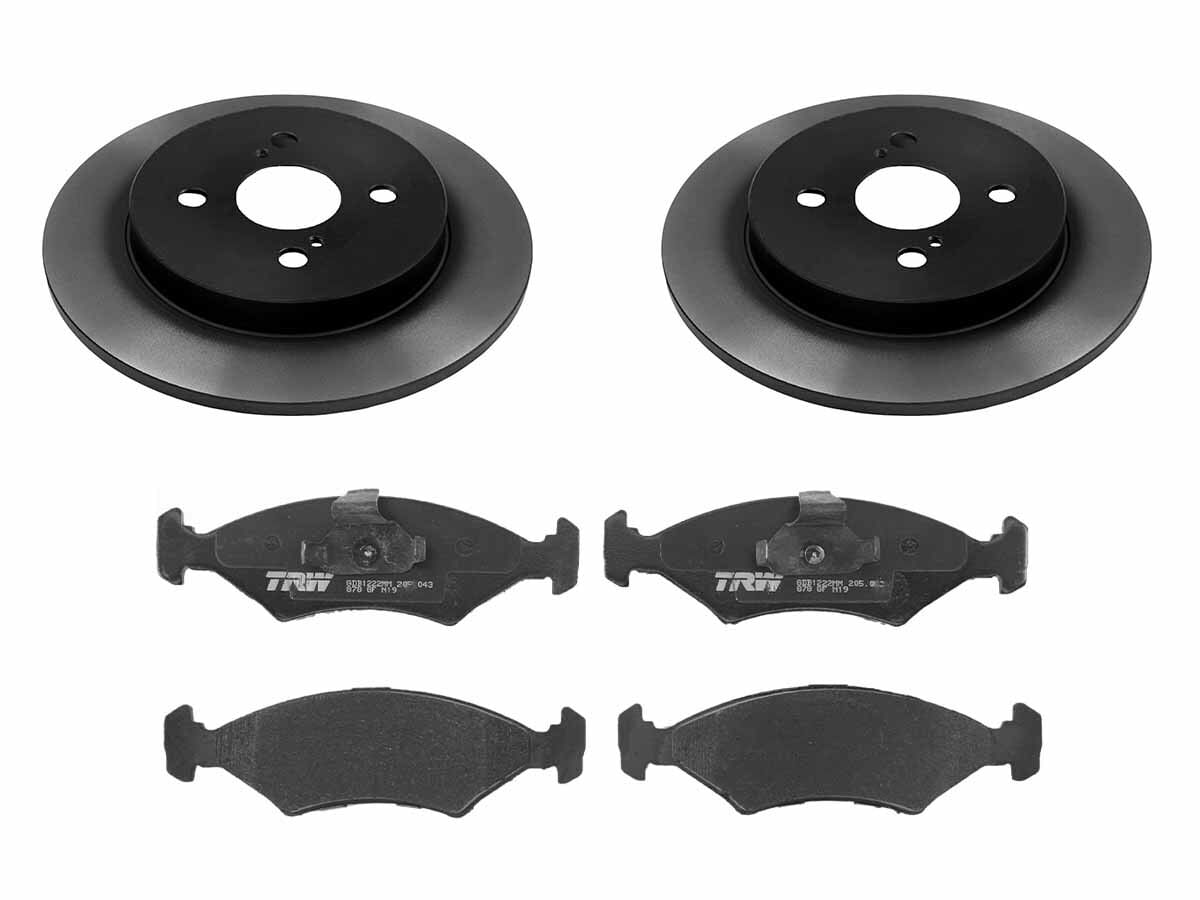 Kit De Balatas Semimetalicas Y Discos Delanteros
