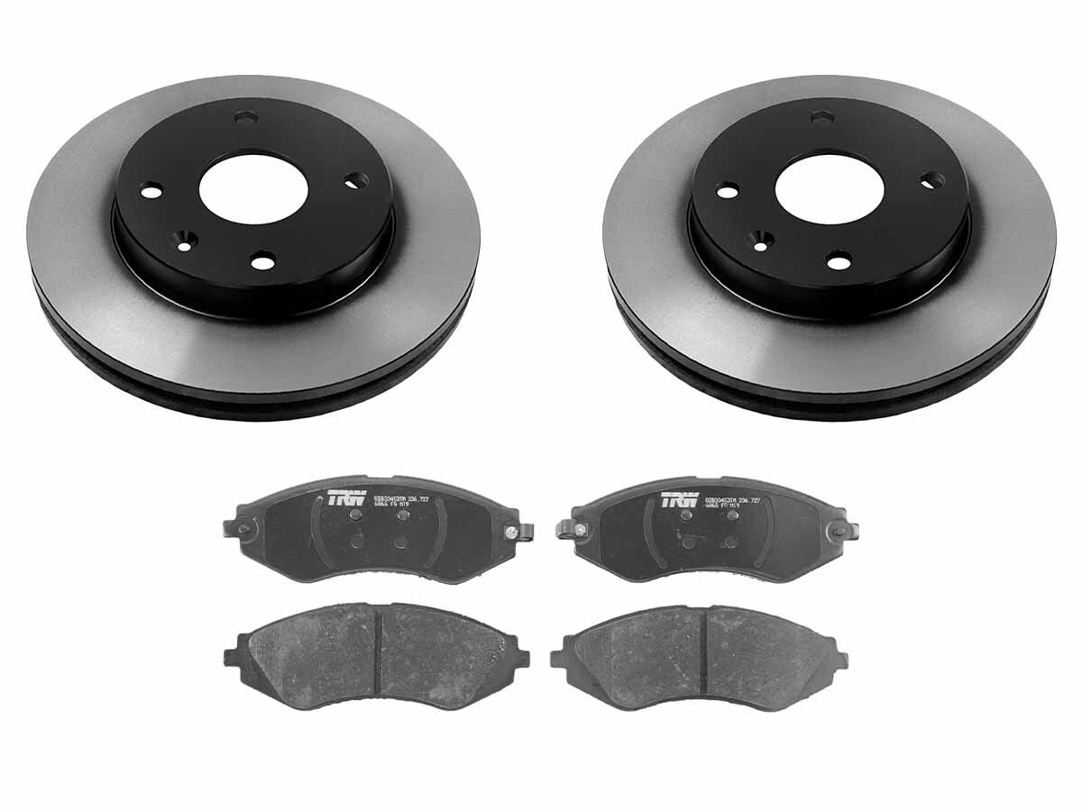 Kit De Balatas Ceramicas Y Discos Delanteros