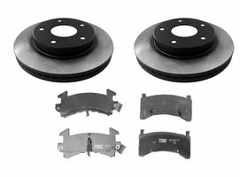 Kit De Balatas Semimetalicas Y Discos Delanteros