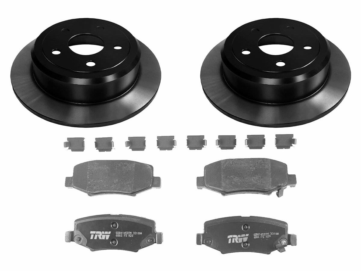 Kit De Balatas Ceramicas Y Discos Traseros