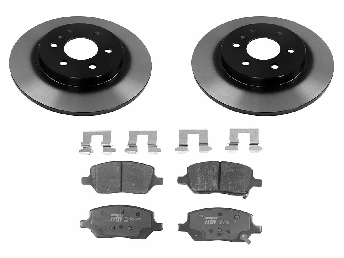Kit De Balatas Ceramicas Y Discos Traseros