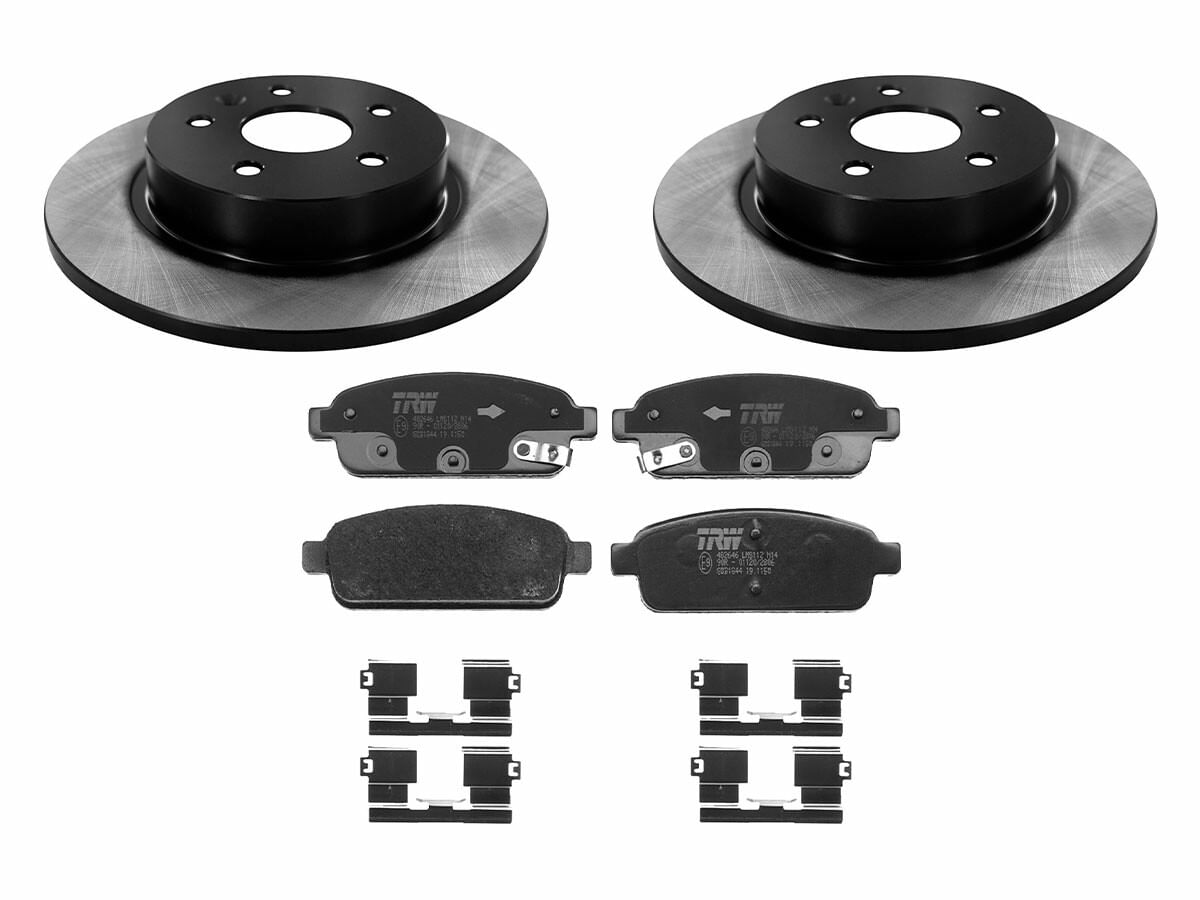Kit De Balatas Bajos Metales Y Discos Traseros