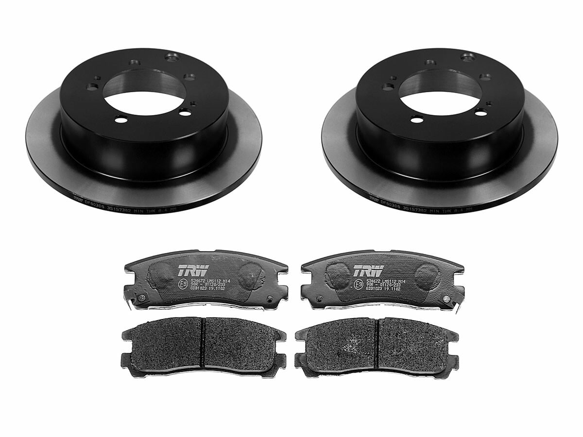 Kit De Balatas Bajos Metales Y Discos Traseros