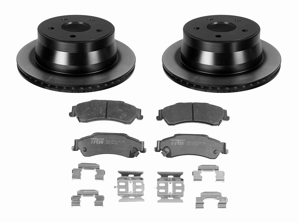 Kit De Balatas Ceramicas Y Discos Traseros