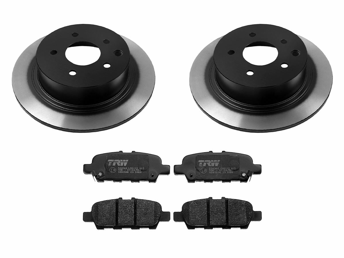 Kit De Balatas Bajos Metales Y Discos Traseros