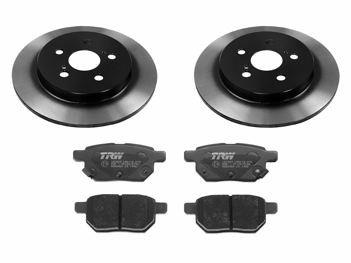 Kit De Balatas Bajos Metales Y Discos Traseros