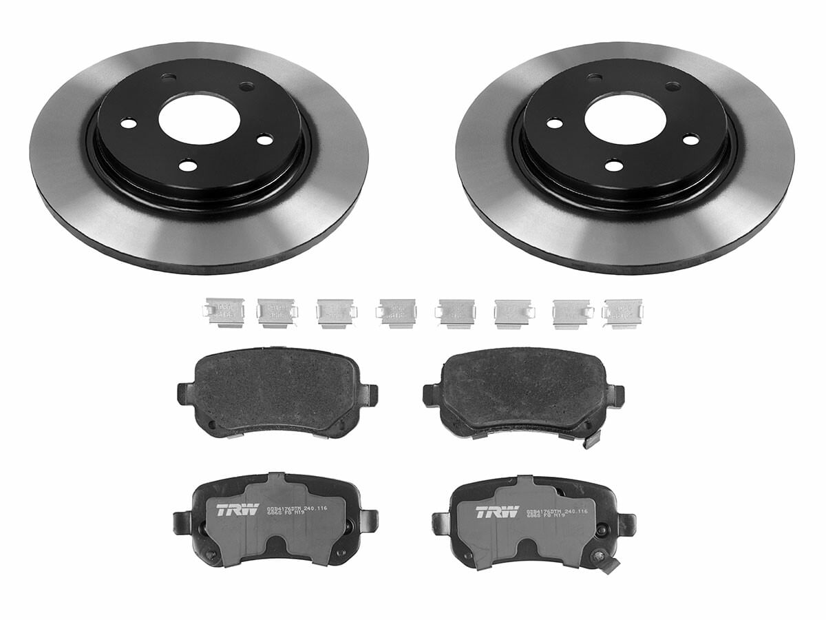 Kit De Balatas Ceramicas Y Discos Traseros