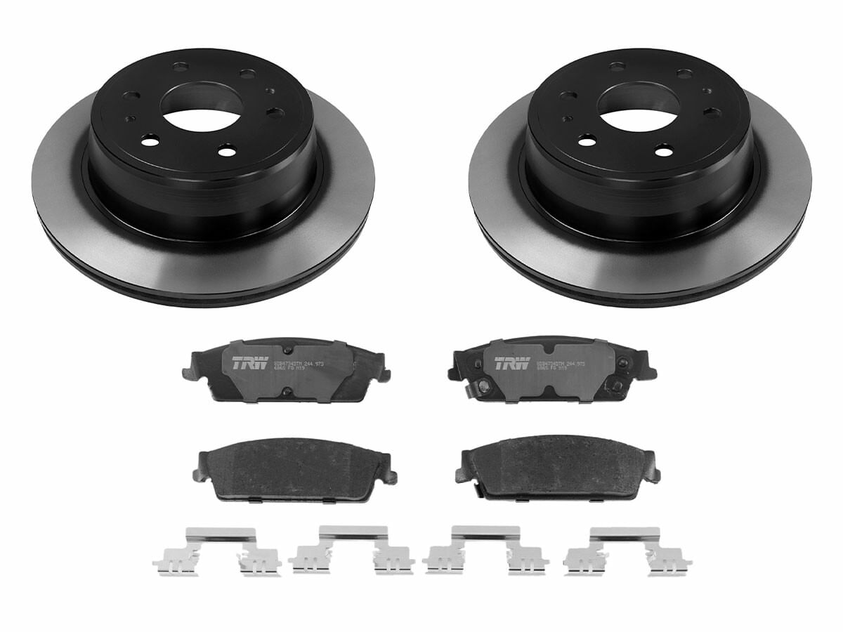 Kit De Balatas Ceramicas Y Discos Traseros