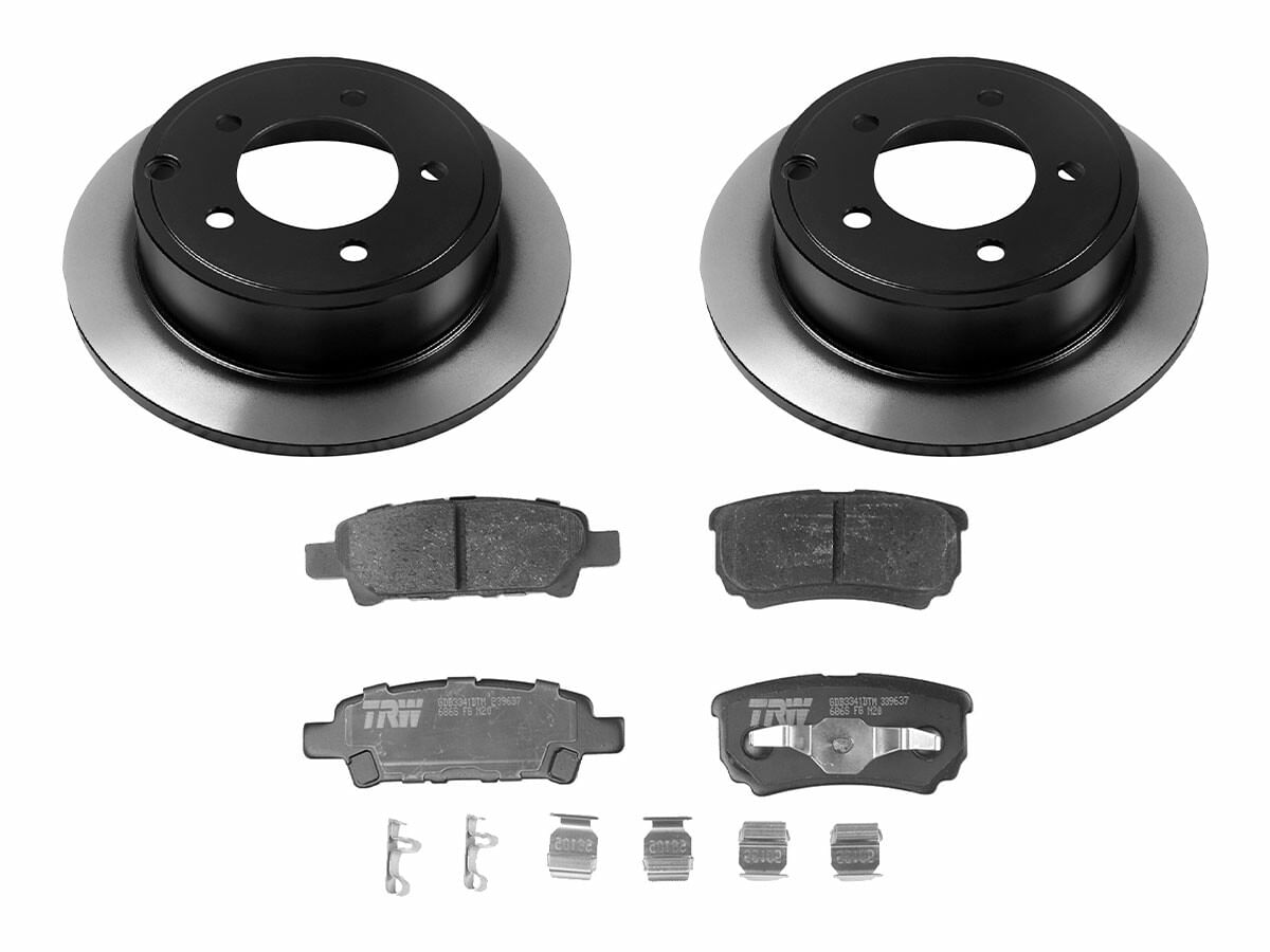 Kit De Balatas Ceramicas Y Discos Traseros