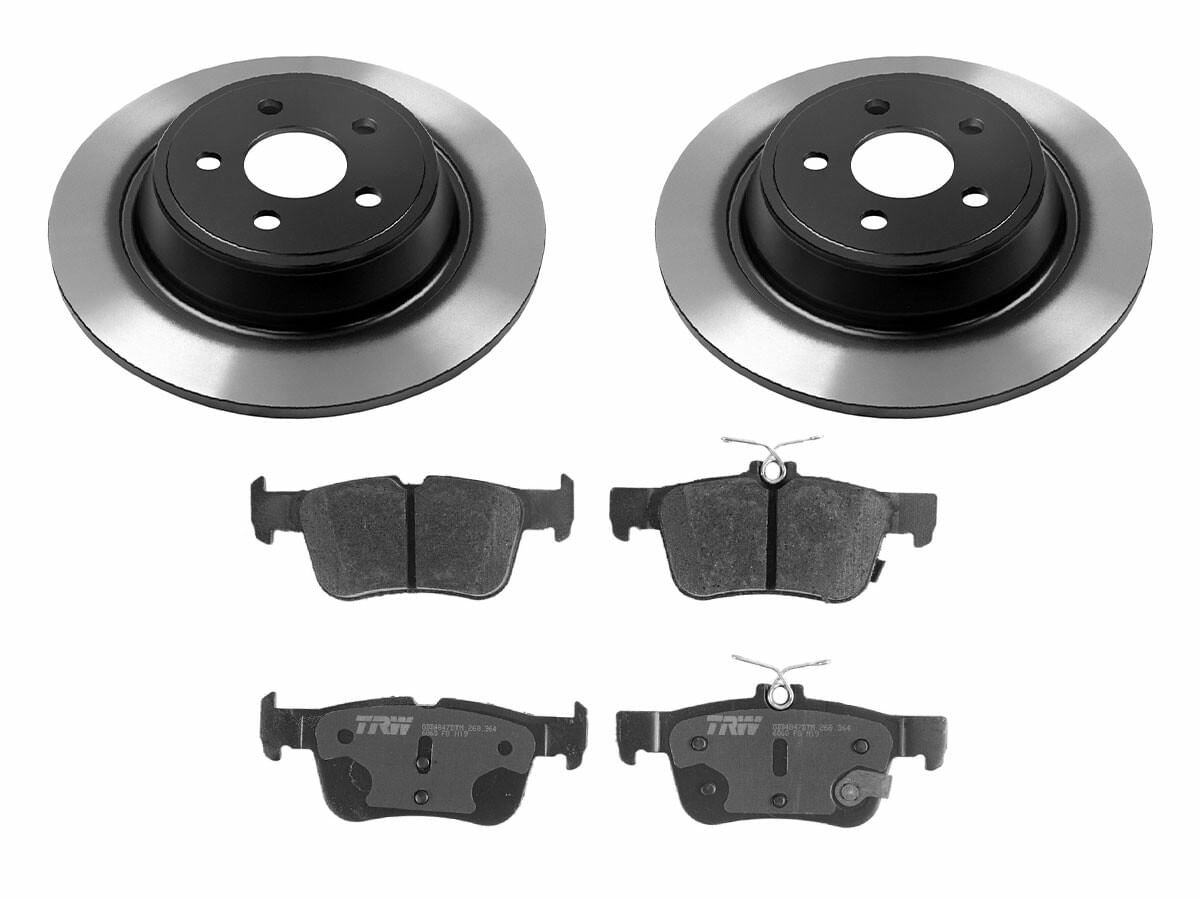 Kit De Balatas Ceramicas Y Discos Traseros