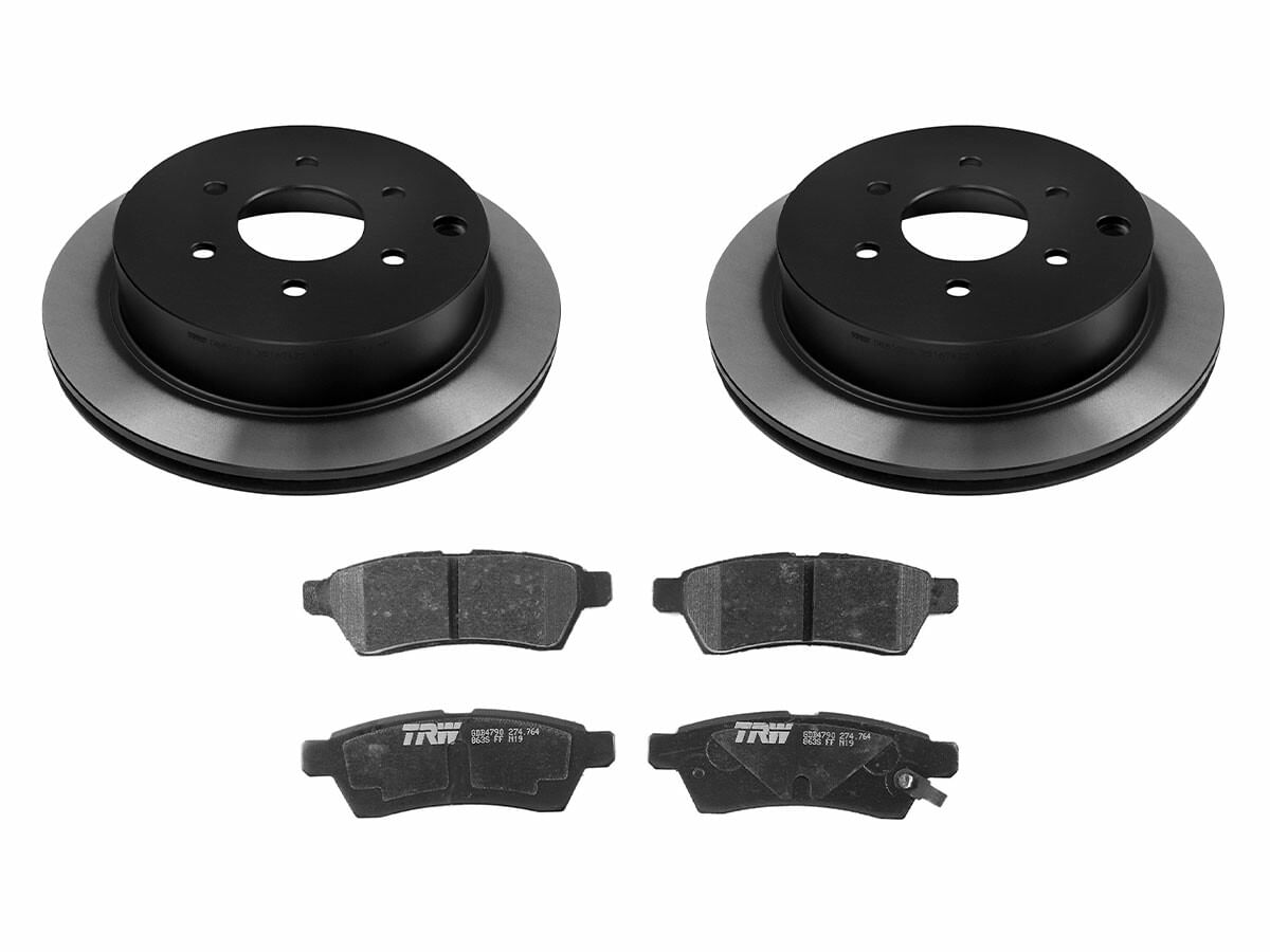 Kit De Balatas Bajos Metales Y Discos Traseros