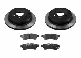 Kit De Balatas Bajos Metales Y Discos Traseros